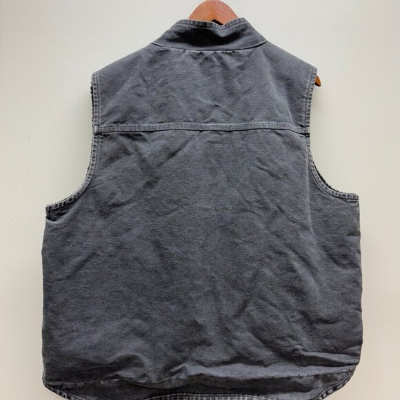 Vintage Carhartt Sherpa Lined Vest - Picture 6 of 8